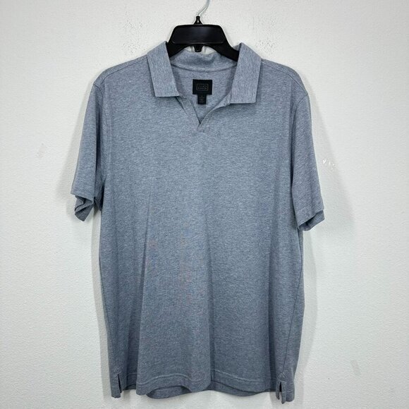 14th & Union Other - 14th & Union Nordstrom Men's Light Blue V Neck Collared Polo Shirt Casual Preppy